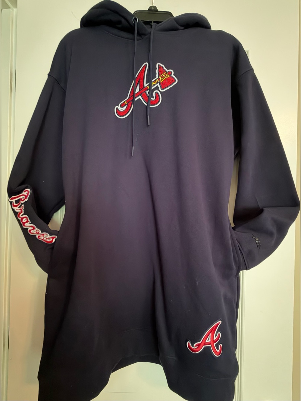 PROSTANDARD ATLANTA BRAVES HOODIE DRESS
